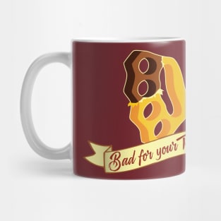 Bad for your Teeth - Chocolate Brass Knuckles Mug